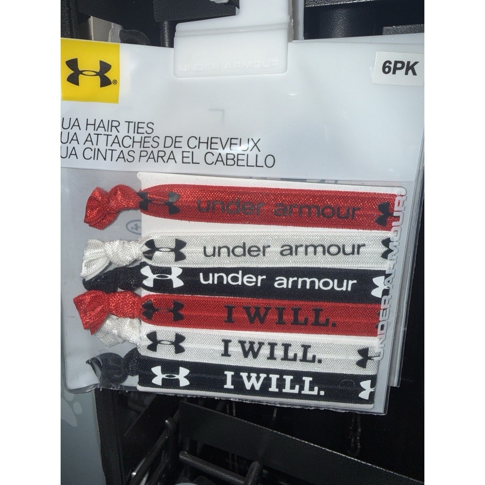 Under Armour Hair Ties Women's 6- pack  UA Hair Ties